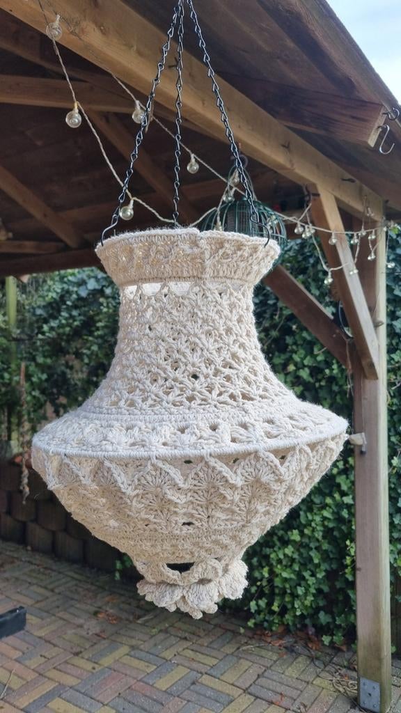 Kroonluchter lampion Dani, Tuin en Terras, Minder dan 50 watt, Overige typen, Nieuw, Ophalen of Verzenden