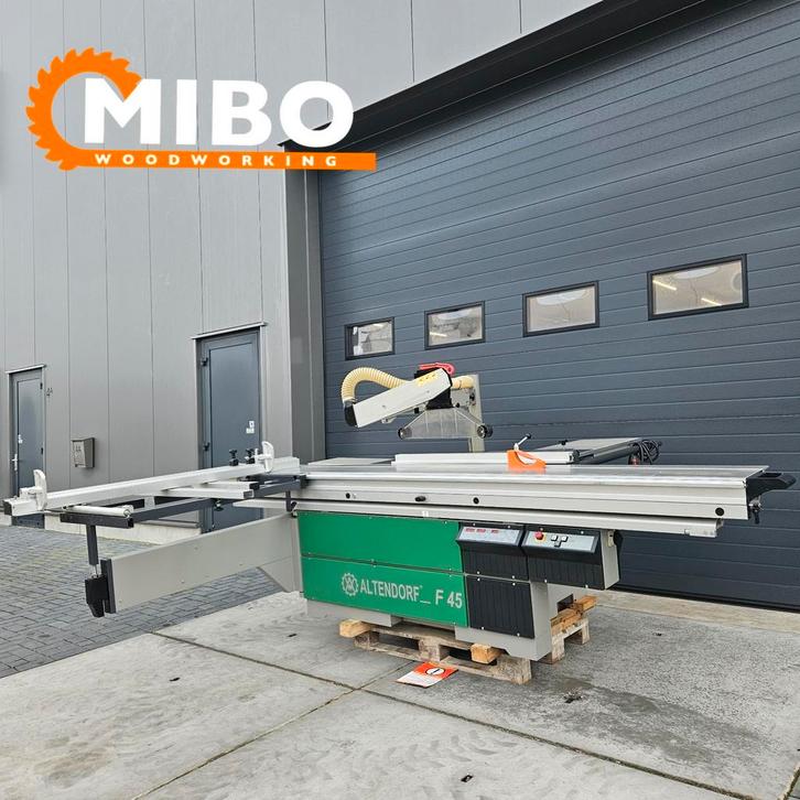 Altendorf F45 Formaatzaag 3400mm vol opties ** automaat, Doe-het-zelf en Verbouw, Gereedschap | Zaagmachines, Zo goed als nieuw