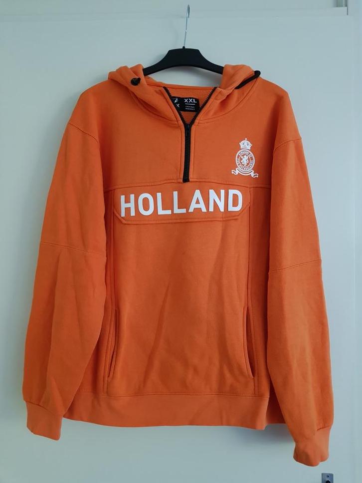 Trui / hoodie voor heren -- maat XXL / 2XL -- FOX Originals, Kleding | Heren, Truien en Vesten, Gedragen, Overige maten, Oranje