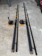 Savage gear 2X MPP2 serie beiden met 3X okuma jaw werpmolen, Watersport en Boten, Hengelsport | Roofvissen, Ophalen, Zo goed als nieuw