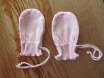 Roze krabwantjes, Kinderen en Baby's, Babykleding | Mutsen, Sjaals en Wanten, Ophalen of Verzenden, Zo goed als nieuw, Meisje