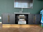 Dressoir tv kast blackbone gold, Huis en Inrichting, Kasten | Dressoirs, Ophalen, Met deur(en), Richmond, 150 tot 200 cm