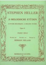 Piano-heller- 25 melodische etudeden, opus 45, Muziek en Instrumenten, Bladmuziek, Ophalen of Verzenden, Gebruikt, Piano