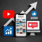 Boost any socials! 1k real Insta Followers or 1k YT views