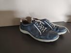 Waldläufer dames schoenen,leer binnen en buiten, blauwe, Ophalen of Verzenden, Zo goed als nieuw, Blauw