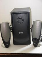 2 Dell Speakers met bas voor Computer van Dell, Computers en Software, Pc speakers, Ophalen of Verzenden, Zo goed als nieuw, Dell