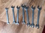 7 stuks steeksleutels nieuwe steeksleutel formaat 8t/m 22 mm, Ophalen of Verzenden, Zo goed als nieuw