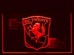 Led Lichtbord FC TWENTE 3d neon look, Nieuw, Ophalen of Verzenden, Lichtbak of (neon) lamp