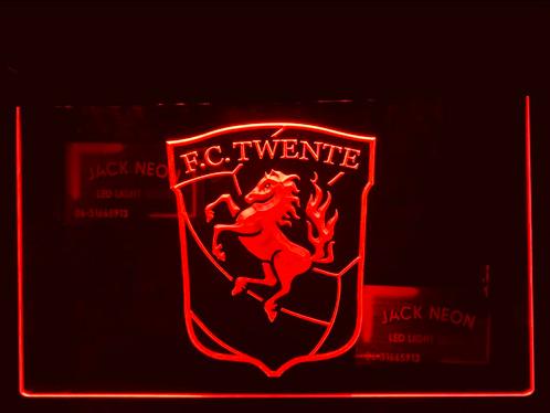 Led Lichtbord FC TWENTE 3d neon look, Verzamelen, Merken en Reclamevoorwerpen, Nieuw, Lichtbak of (neon) lamp, Ophalen of Verzenden