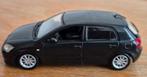 Toyota Corolla 2001, 1:43 zwart (MiniChamps) spiegel los, Hobby en Vrije tijd, Modelauto's | 1:43, Ophalen of Verzenden, Gebruikt