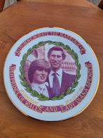 Lady Diana & Charles Huwelijk Borden, Ophalen of Verzenden, Zo goed als nieuw