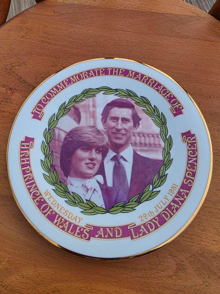 Lady Diana & Charles Huwelijk Borden, Fietsen en Brommers, Fietsen | Dames | Omafietsen, Zo goed als nieuw, Ophalen of Verzenden