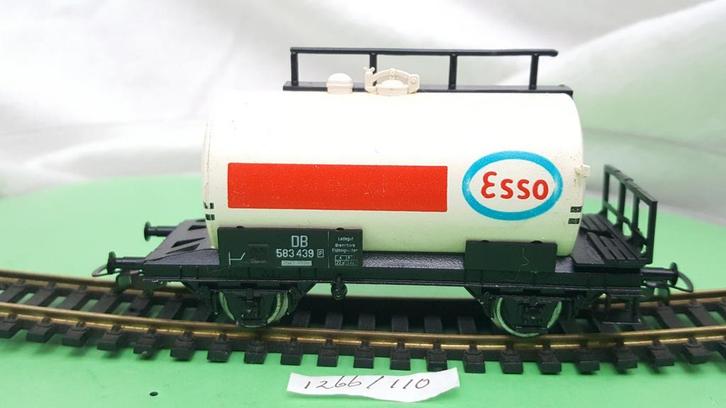 Piko H0 583439 DB tankwagon Esso 1966, Hobby en Vrije tijd, Modeltreinen | H0, Gebruikt, Wagon, Gelijkstroom, Piko, Ophalen of Verzenden