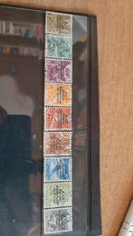 Complete serie SDN Bureau de Travail 1937, Postzegels en Munten, Postzegels | Nederland, Ophalen of Verzenden, T/m 1940, Gestempeld