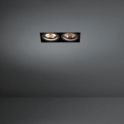 Trimless Dubbel QR7 inbouwspots, inclusief gratis stucframe!, Huis en Inrichting, Lampen | Spots, Nieuw, Plafondspot of Wandspot