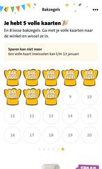 Jumbo bakzegels digitaal GRATIS, Ophalen of Verzenden, Winkel, Super of Benzinepomp, Volle spaarkaart