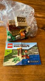 Lego minecraft 30432 strand met schildpad, Ophalen of Verzenden, Zo goed als nieuw, Complete set, Lego