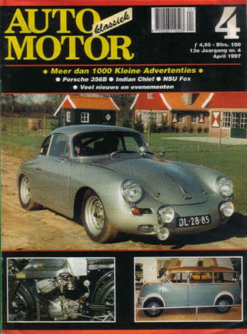 AMK 4 1997 : Porsche 356 - Indian Chief - NSU Fox, Boeken, Auto's | Folders en Tijdschriften, Gelezen, Algemeen, Ophalen of Verzenden