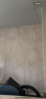 Pvc Wandpanelen beige marmerlook - 4 stuks, Doe-het-zelf en Verbouw, Platen en Panelen, Ophalen of Verzenden, Nieuw