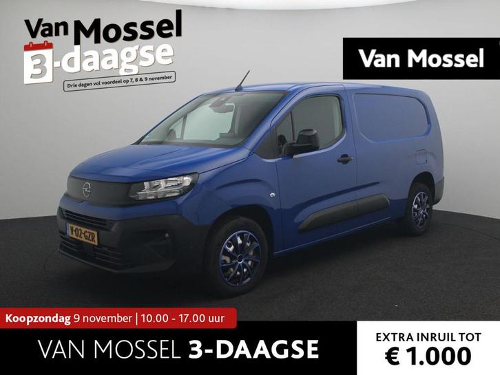 Opel Combo 1.5 BlueHDi 130 S&S L2 | Stoelverwarming | Naviga, Auto's, Bestelauto's, Bedrijf, Te koop, ABS, Achteruitrijcamera