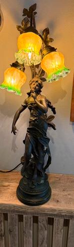 L’art Nouveau Francaise tafellamp, Antiek en Kunst, Ophalen