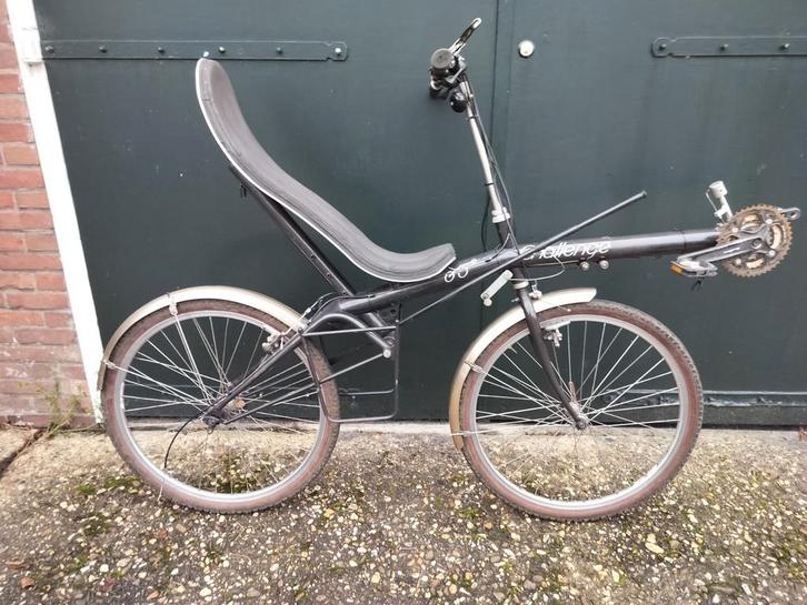 Challenge Ligfiets Opknapper - 26" MTB Wielen, Fietsen en Brommers, Fietsen | Ligfietsen, Gebruikt, Challenge, Bovenstuur, Ophalen