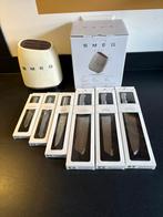 Nieuwe SMEG Messenblok te koop + 6 messen, Huis en Inrichting, Keuken | Bestek, Nieuw, Ophalen of Verzenden, Rvs of Chroom, Vaatwasserbestendig