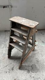 Houten trap, Doe-het-zelf en Verbouw, Ladders en Trappen, Ophalen, Gebruikt, Trap, Minder dan 2 meter