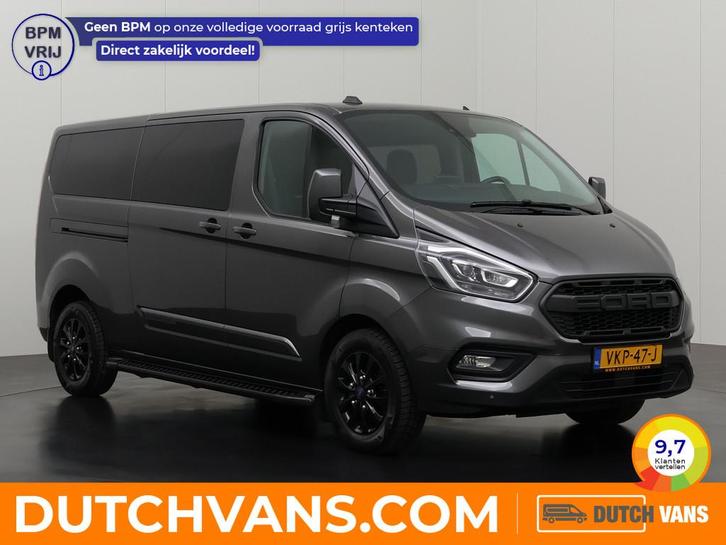 Ford Transit Custom 2.0TDCI Automaat Lang Platinum Edition D, Auto's, Bestelauto's, Te koop, ABS, Achteruitrijcamera, Airbags