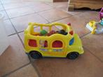 Fisher price little people, de schoolbus, Ophalen, Zo goed als nieuw, Speelset, Met geluid