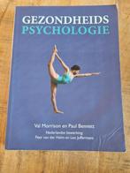 Gezondheidspsychologie - Val Morrison & Paul Bennett, Ophalen of Verzenden, Gelezen, Cognitieve psychologie, Val Morrison, Paul Bennett
