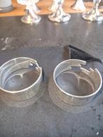 Zilveren Servethouders (2 stuks), Ophalen of Verzenden, Zilver