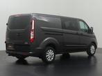 Ford Transit Custom 2.0TDci 170PK Dubbele Cabine Limited | 2, Auto's, Bestelauto's, Stof, Gebruikt, Zwart, 2135 kg