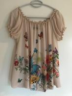 Made in Italy vlindershirt, Maat 38/40 (M), Made in Italy, Beige, Ophalen of Verzenden