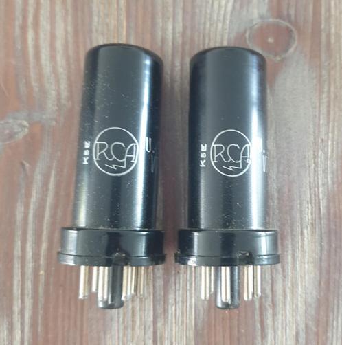 NOS nib matched pair RCA 6F6, Audio, Tv en Foto, Buizenversterkers, Buis of Buizen, Ophalen of Verzenden