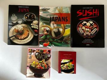 Japanse kookboeken beschikbaar voor biedingen