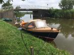 Noorse overnaadse houten sloep 6,50 meter, Watersport en Boten, Motorboten en Motorjachten, 10 tot 30 pk, Gebruikt, Binnenboordmotor