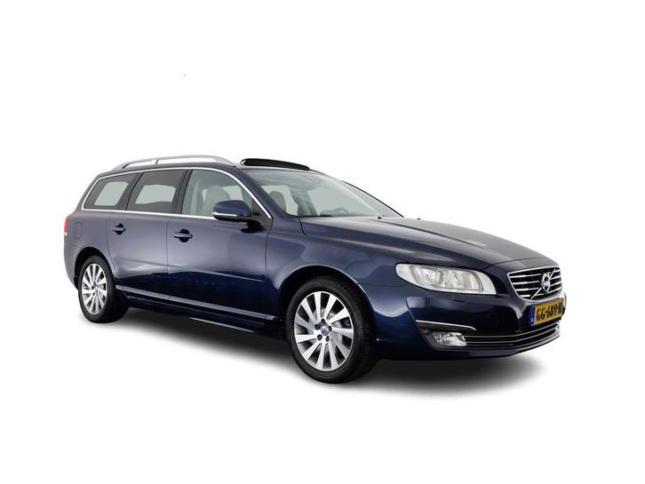 Volvo V70 2.0 D4 Summum *PANO | LUXURY-LEATHER | BI-XENON |, Auto's, Volvo, Bedrijf, Te koop, V70, ABS, Achteruitrijcamera, Airbags