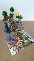 Lego minecraft 21169 The first adventure, Ophalen of Verzenden, Zo goed als nieuw, Complete set, Lego