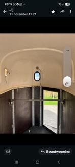 1.5 paards trailer, Dieren en Toebehoren, Paarden en Pony's | Trailers en Aanhangwagens, Ophalen, Gebruikt, Hout, 1½-paards trailer