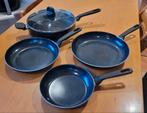 Greenpan Memphis pannenset, Huis en Inrichting, Ophalen, Gebruikt, Aluminium, Pannenset