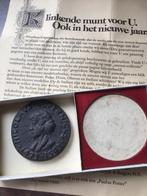 Penningen, Postzegels en Munten, Ophalen of Verzenden, Brons