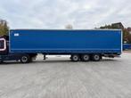 Te koop / te huur Krone schuifzeil trailer laadklep liftas, Wit, Bedrijf, Aanhangers en Opleggers, Te koop