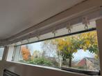 Flexibele gordijnrails 5,5 m lang 1 jr oud, 200 cm of meer, Wit, Ophalen of Verzenden, Zo goed als nieuw