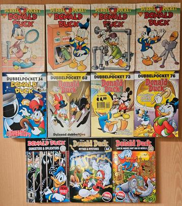 Donald Duck Dubbelpockets & Themapockets beschikbaar voor biedingen