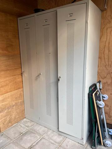 3x Kledingkast Lockerkast (prijs/st)