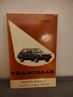 Toyota Starlet vraagbaak, Ophalen of Verzenden, Gelezen, Toyota