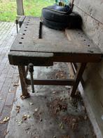 werkbank, Doe-het-zelf en Verbouw, Werkbanken, Ophalen, Gebruikt, 120 tot 170 cm, Bankschroef