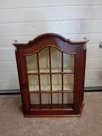 Vitrinekast vitrine wand kastje, Ophalen, 50 tot 100 cm, Zo goed als nieuw, Minder dan 25 cm