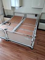 Ziekenhuis bed, verzorgbed, verstelbaar, Ophalen, 90 cm, Eenpersoons, Wit